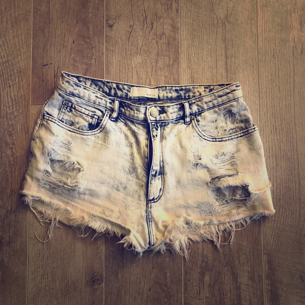 Garage High-Waisted Shorts